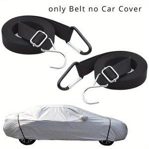 2PCS 4M 자동차 고정 벨트 방풍 의류 스트랩 가방화물 수하물 래싱 로프 커버