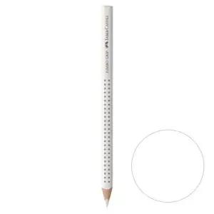 파버카스텔 점보그립 목색연필 11 09 01 화이트 (1개입) 스케치용