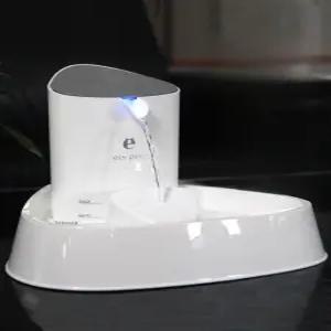 고양이음수대 엘스펫 폭포 애완 강아지 브러시 조명 저소음 증정 물분수