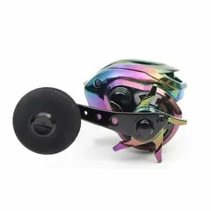 바다 드랙력 10볼 베이트릴 더블킬 카멜레온 우핸들