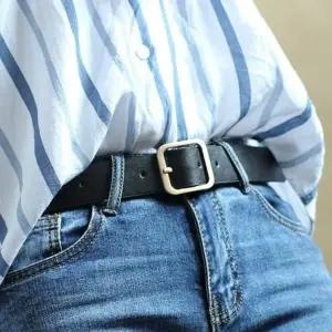 로빈 XSZ682H9 스퀘어 데일리 가죽벨트 여성 클래식 패션