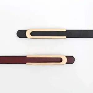 아임레더 GRG518A8 여성 데일리 벨트 소가죽 클래식 2p세트 S-2