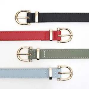 여성 MTO799N6 인기 아임레더 가죽벨트 4p세트 감성 S-10 원피