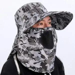 자 KER136H4 인기 사파리 정글 밀짚 감성 작업 여행용 서핑