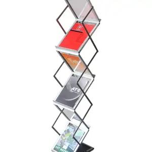 브로슈어 거치대 팜플렛 책장 게시대 전시 메거진