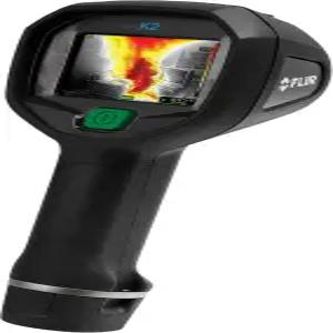 FLIR K2 소형 열 카메라 MSX 다중 스펙트럼 동적 이미징 최대 500°F의 온도에서 작동 가능 소방관용