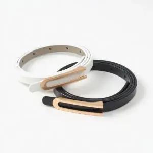 소가죽 HPX803X1 인기 여성용 데일리 벨트 캐주얼 원피스 코트