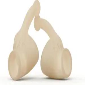 플레어 캘머 미니 이어 플러그 대체품 일일 소음 소리 민감성 스트레스 머플러링 없음 웰빙 개선 편안하고