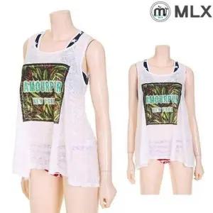 BS 엠엘엑스_여성 커플룩 비치웨어룩 탑 워터파크 여름 수영복_RE_354