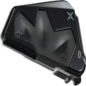 엑소콤 링크-1C 오토바이 헬멧 통신 시스템 인터콤 - 블루투스 + 노이즈 캔슬링 기능이 있는 슬림한 40mm