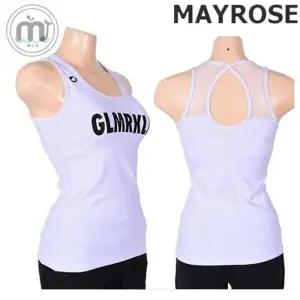 BS 메이로즈 여름 여자 헬스 화이트 슬림나시 롱탑_RE_511