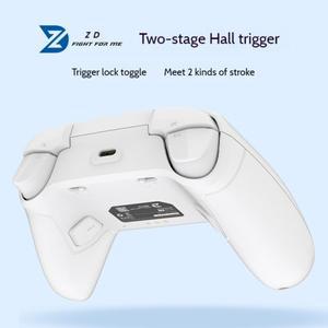 ZD 클래식 레전드 3모드 무선 LCD 컨트롤 스크린 듀얼 홀 트리거 조이스틱 스위치/PC/NS 스팀 PC 게임