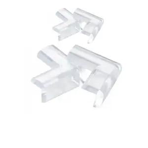 어린이집안전용품 뾰족한 코너 부분에 설치 투명 모서리 쿠션 4입 6mm