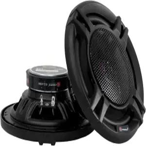 H YANKA ECS-65M 6.5인치 자동차 도어 스피커 350W 피크 파워 양방향 동축 풀레인지 스테레오 선명한