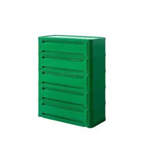 컬러 캐비닛 모듈 서랍장 신발장