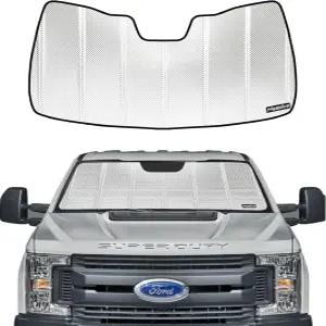 포드 F150 2021-2025용 피게니우스 윈드실드 선쉐이드. 반사 알루미늄 필름 전면 유리창 선쉐이드 B