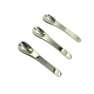 뷰티소품 페이스 화장품 크림 스푼 스파츌라 실버 금속 덜어쓰기 도구