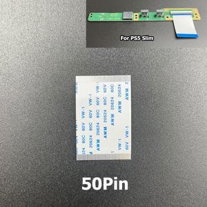 PS5 슬림 마더 보드 소켓 연결 케이블 교체 호환   사이드 플렉스 40/50PIN 1000 콘솔 호환  1-5PCS