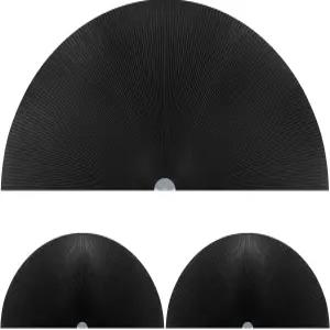 콜링밀 3개 100 차광 72 x 36 하프 윈도우 음영 서클 아치 블랙아웃 블라인드 실내 주름 패브릭 셀룰러