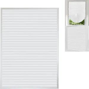 창문용 ChYoung 접착 블라인드 방수 창문 그늘막 홈 암막 주름 종이 임시 햇볕 차단이 용이한 드릴 도구가