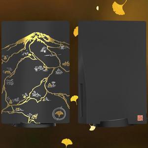 플레이스테이션 5 디스크 에디션 교체 호환  용 호환DIY 장식 악세사리 고스트 콘솔 커버 요테이 페이스플