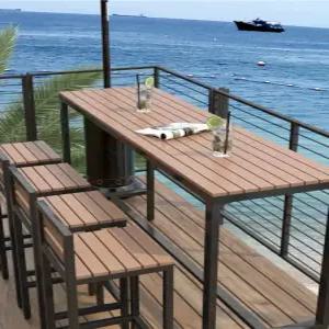 야외 바테이블 테라스 탁자 펜션 바 탁자 홈카페