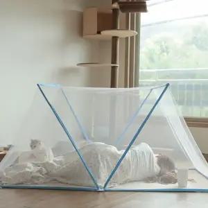 원터치 모기장 초간편 텐트형 휴대용 접이식 모기장 캠핑 여름 자립형