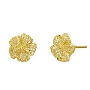 24K 벨라 블룸 순금 귀걸이