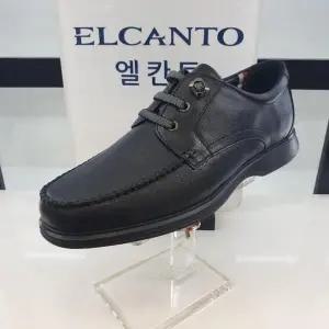 [ELCANTO]엘칸토 HC11 소가죽 남성화 초경량 세미정장 데크슈즈 W9V5U6X1319 (S46325031)