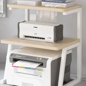 프린터선반 3단 책상선반 수납장 연장 팩스 테이블