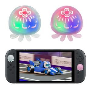 아날로그 LED 썸 그립 캡 스위치2 조이콘호환  PS5/PS4/XBOX 호환 호환 시리즈 컨트롤러 발광 게임패드 조