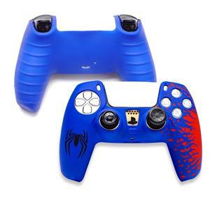 실리콘 보호 쉘 미끄럼 방지 스킨 커버 케이스 플레이 스테이션 5 PS5 게임 컨트롤러 악세사리 스틱  그립