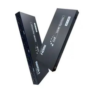 sh) 고화질 셋탑박스 컴퓨터 분배기 화면출력 8포트 디지털카메라 HDMI 8대 미러링 1.4 4K PC 노트북