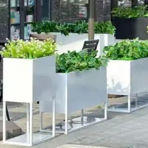 야외 철제화분 화단 파티션 플랜트박스 철제 인테리어 텃밭