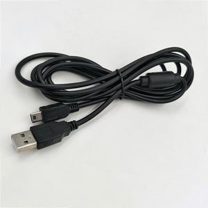 PS3 컨트롤러 호환  1/2PCS 무선 게임 콘솔 USB 충전 케이블 자기 링이 코드 1.8M