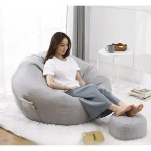 원룸 독서의자 1인용 자취생 빈백 모찌 좌식 좌식소파