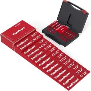 파이브파이어 15 PCS 게이지 설정 블록 목공 세트 테이블 톱 정렬 게이지용 알루미늄 정밀 측정 막대 각인