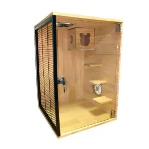 가정용 닭장 조립식 새장 철제 토끼장 겸용 야외용 공작