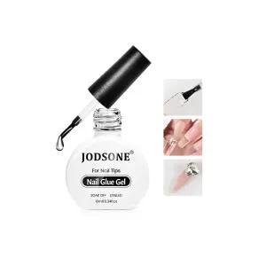 JODSONE 10ml 젤 네일 팁을 위한 강력한 의 투명한 팁과 프레스 집에서 살롱 아트 DIY는 UV 라이트