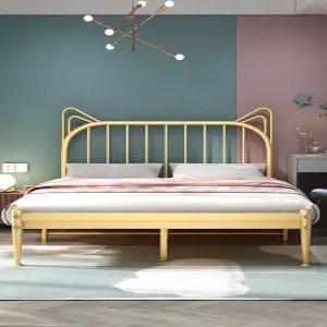 침대틀 고양이 그린 조립식 1000mmx2000m 싱글