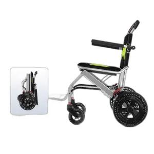 접이식휠체어 기내용 소형 보조의자 수동 휴대용 경량