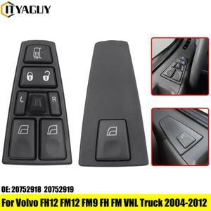 20752918 볼보 호환 트럭 FH12 FM VNL용 운전자 측 파워 윈도우 스위치 제어 버튼 20953592 21543901