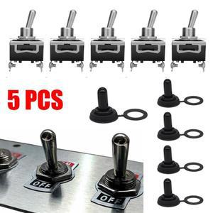 5개 토글 스위치 ON Off SPST 자동차 로커 12V 듀티 방수 20A 헤비 X1U1