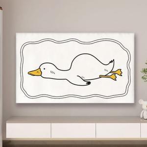 티비 가리개 TV 먼지 보호기 에잇무드 고탄력 탄력 1호 TV장 60 스타일 핑크 T9