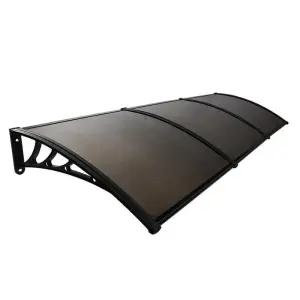 현관 투명 비가림 창문 캐노피 테라스 눈가림 렉산 빗물받이 차양 비막이