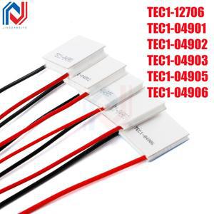 TEC1-12706 TEC1 04901 열전기 냉각기 펠티어 40x40MM 12V 5V 요소 모듈