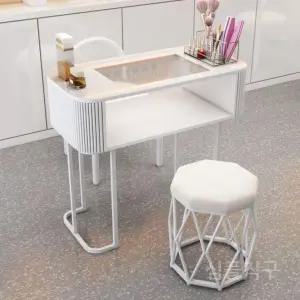 네일테이블 가구 뷰티샵 네일샵 살롱 선반 작업대 시술대 책상 인테리어 매니큐어 네일가구 뷰티