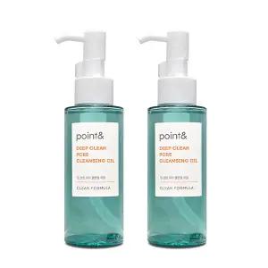 [하프클럽/]포인트앤 딥 클린 포어 클렌징 오일 100ml X 2개