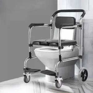 어르신 좌변기 이동식 의자 간이 이동 목욕의자 접이식 캠핑