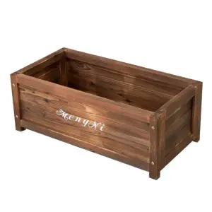 대형방부목화분 플랜트박스 사각 가로 정원 상추 나무